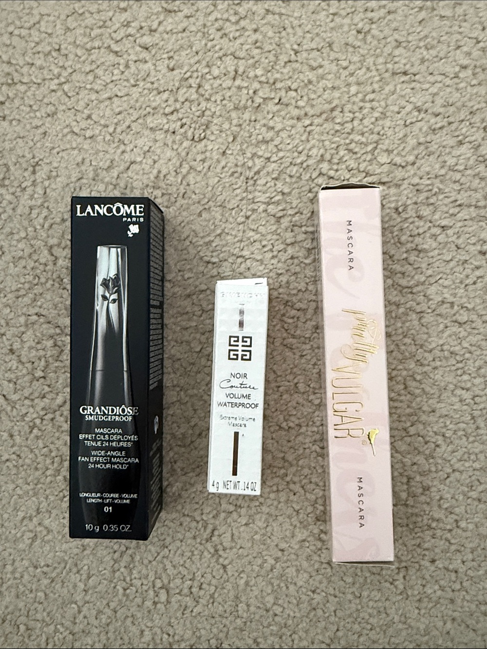 Mascara x 3- Black